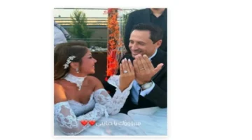 عقد قران أحمد سالم على رشا بدوي بحضور عدد من الفنانين والأصدقاء